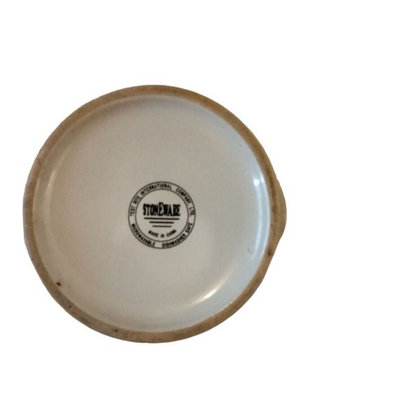 Snowman Coffee Tea Holiday Cup Mug Red White Test Rite International Stoneware - Picture 4 of 6